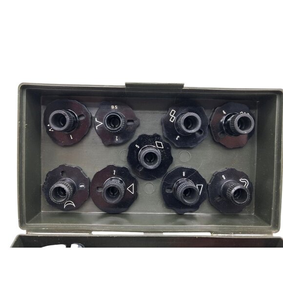 Vintage Wards Signature Sewing Machine Accessory Kit Cams Feet Tools - Picture 3 of 12